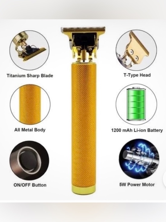 vintage T9 Other - Professional Vintage T9 NWT Cordless Gold Men's Hair Clippers & Cutting machine